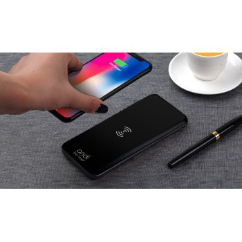 ANDI BE FREE Wireless Fast Charging Powerbank Universell, Schwarz