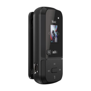 SANDISK Clip Sport Go MP3 Player (16 GB, Schwarz)