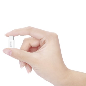 HUAWEI micro-USB auf USB-C, Adapter, Weiß