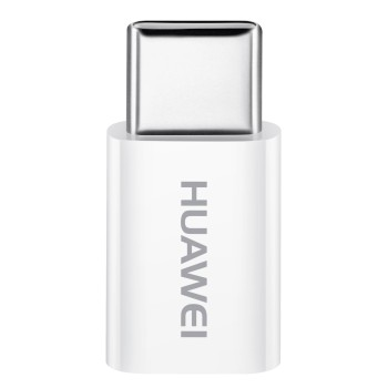 HUAWEI micro-USB auf USB-C, Adapter, Weiß