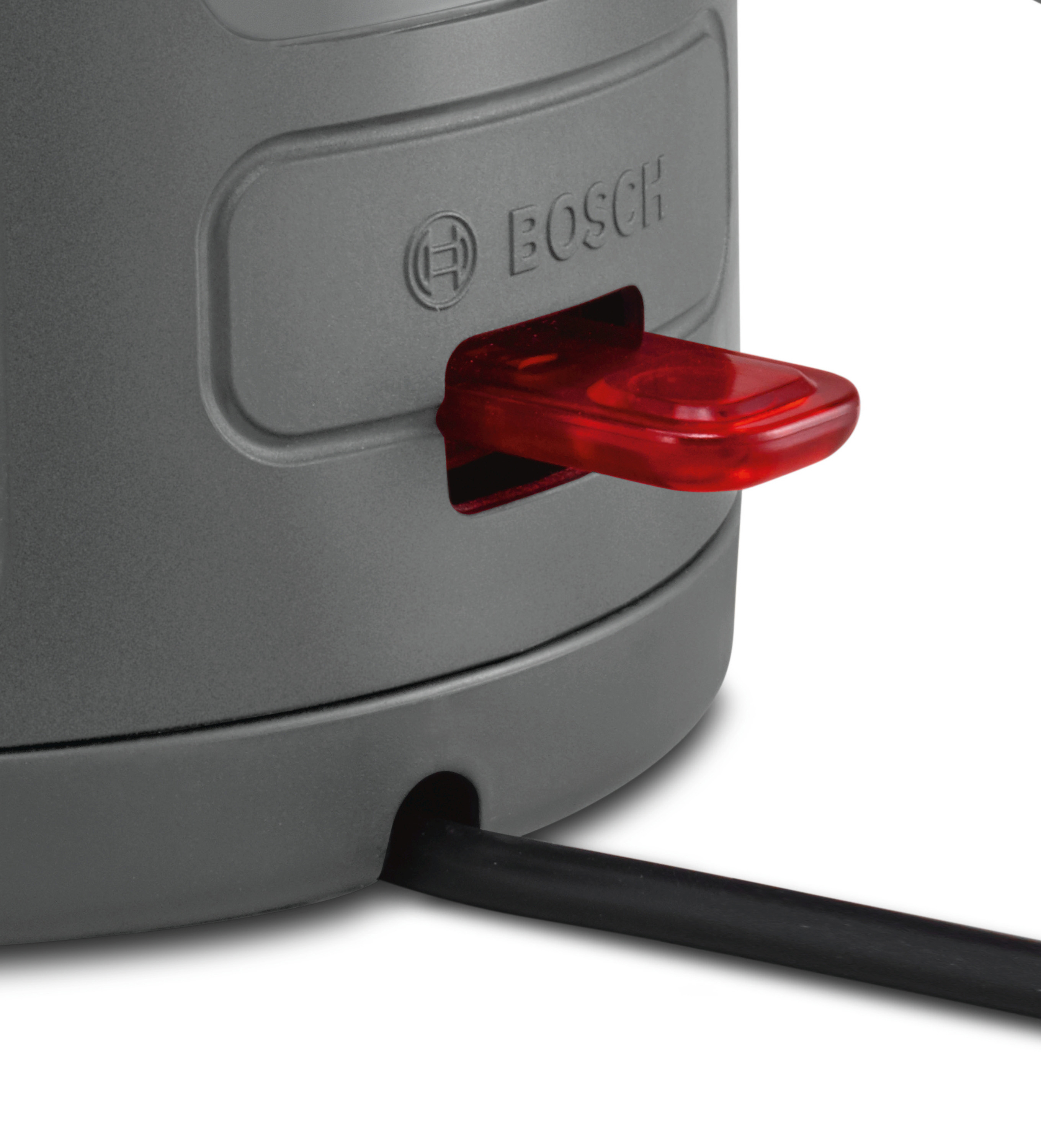 BOSCH TWK6A011 ComfortLine Wasserkocher, Weiß/Dunkelgrau