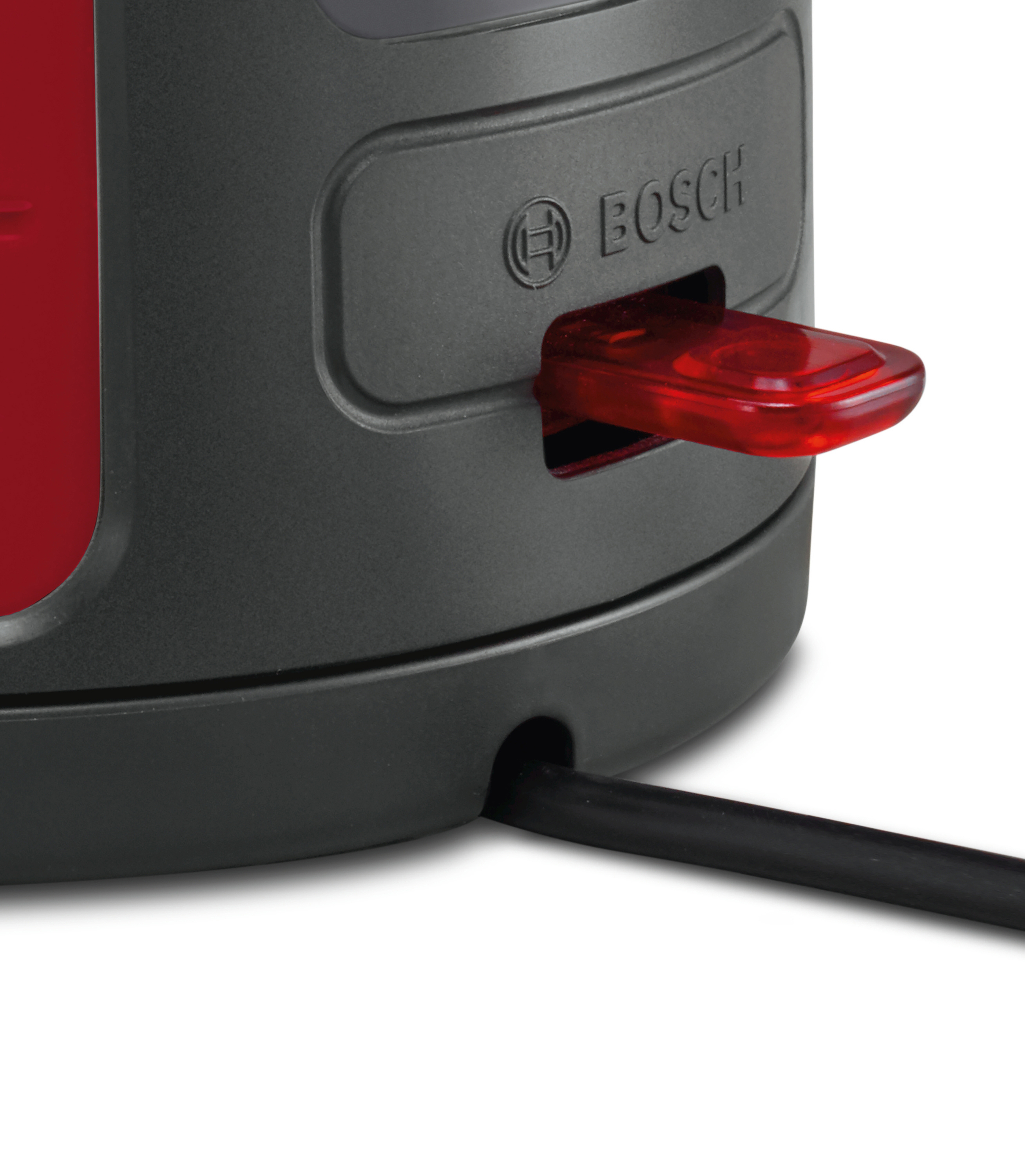 BOSCH TWK6A014 ComfortLine Wasserkocher, Rot/Anthrazit