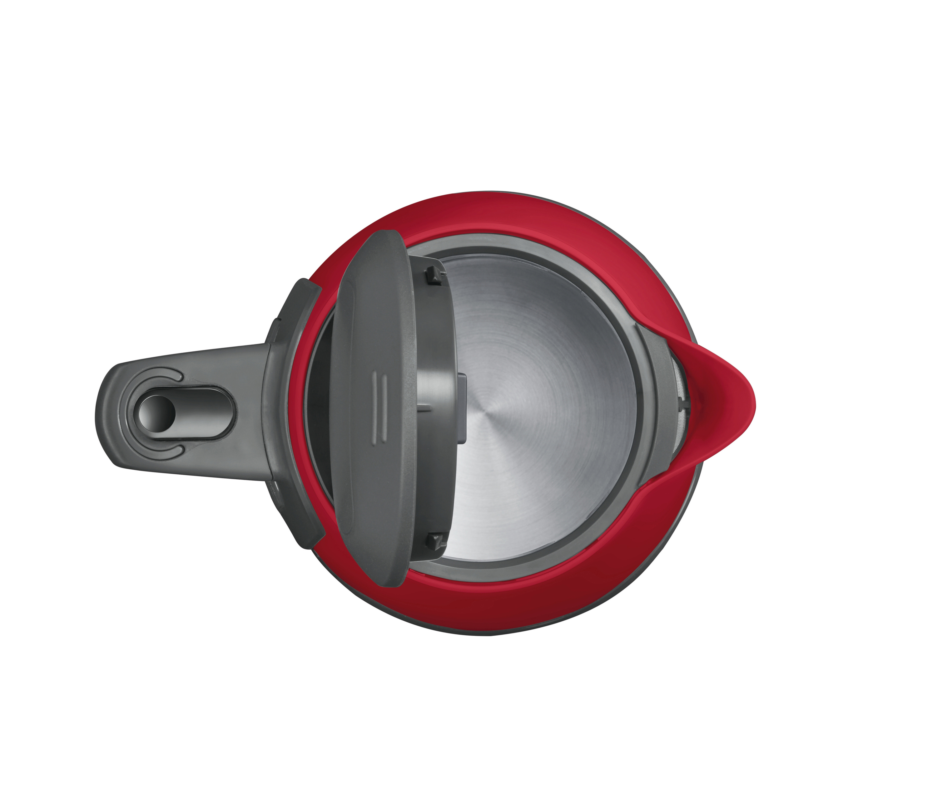 BOSCH TWK6A014 ComfortLine Wasserkocher, Rot/Anthrazit