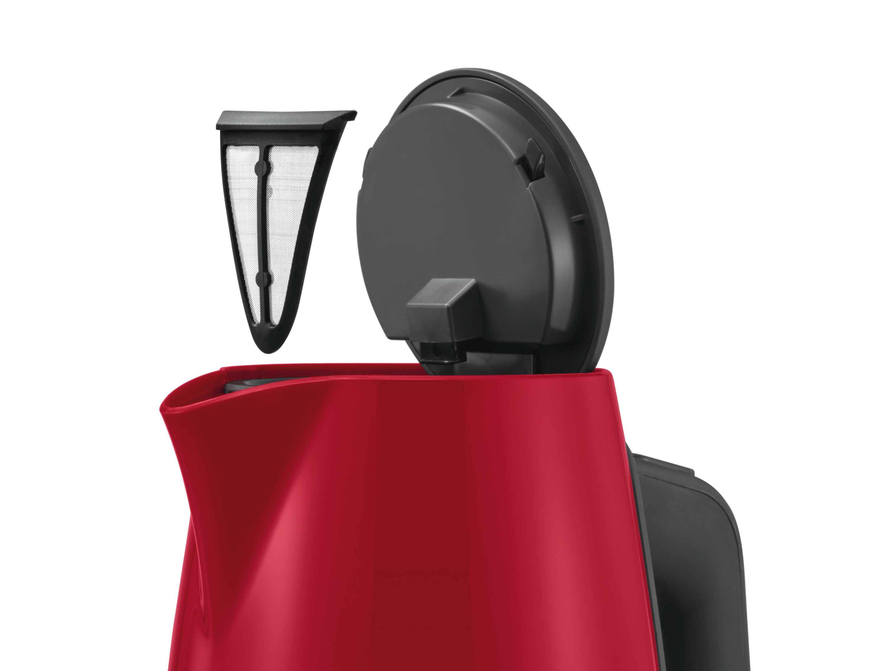 BOSCH TWK6A014 ComfortLine Wasserkocher, Rot/Anthrazit