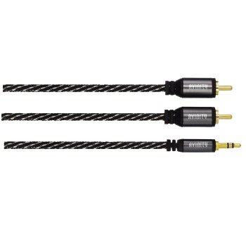 AVINITY 3.5 mm Klinke auf 2x Cinch, Audio-Kabel