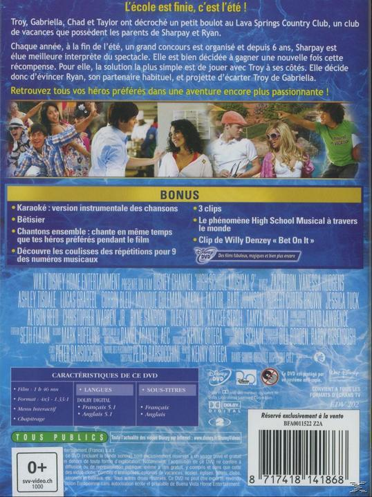 High School Musical 2 - DVD