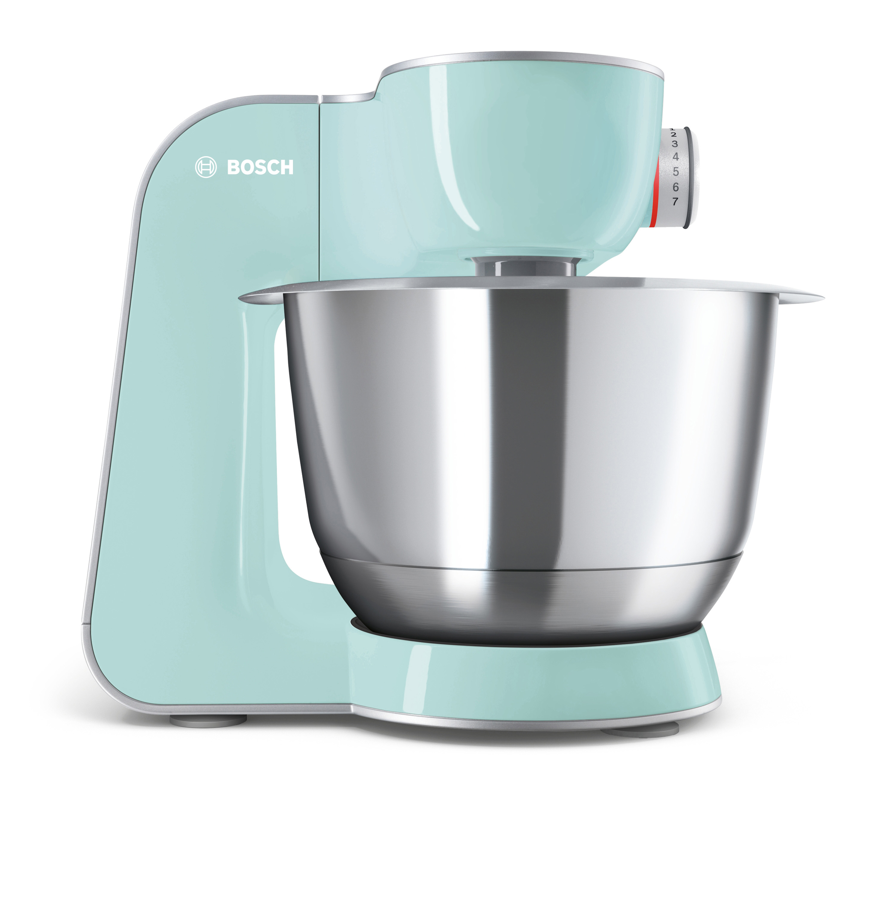BOSCH MUM58020 CreationLine Küchenmaschine Türkis (Rührschüsselkapazität: 3,9 l, 1000 Watt)