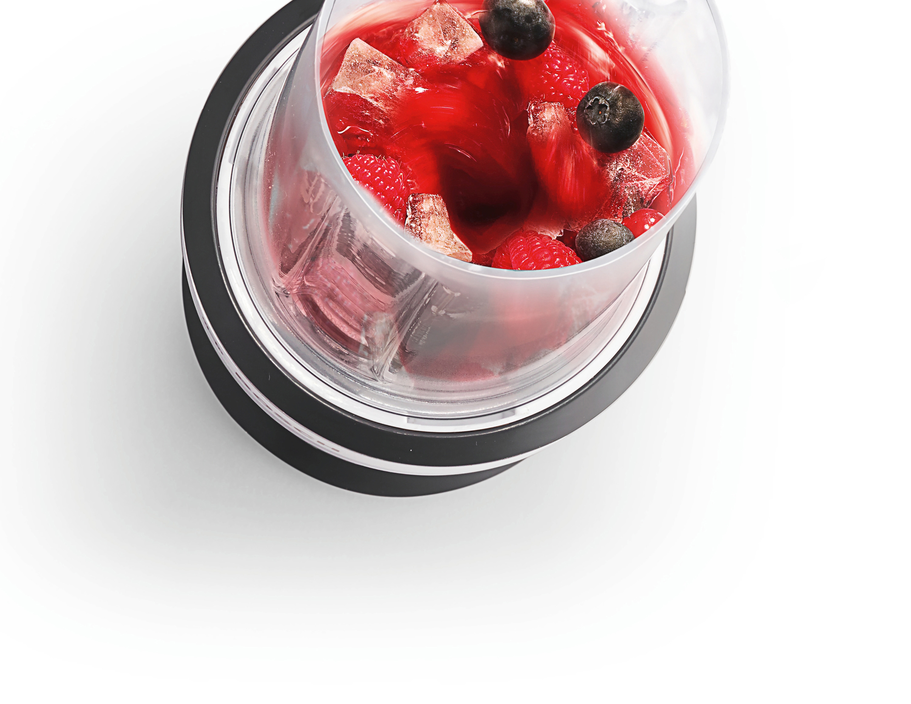 BOSCH MMBM700MDE VitaStyle Mixx2Go Smoothie Maker Schwarz/Edelstahl gebürstet (350 Watt, 0.5 l)