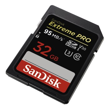 SANDISK Extreme PRO UHS-I, SDHC SDHC Speicherkarte, 32 GB, 95 MB/s