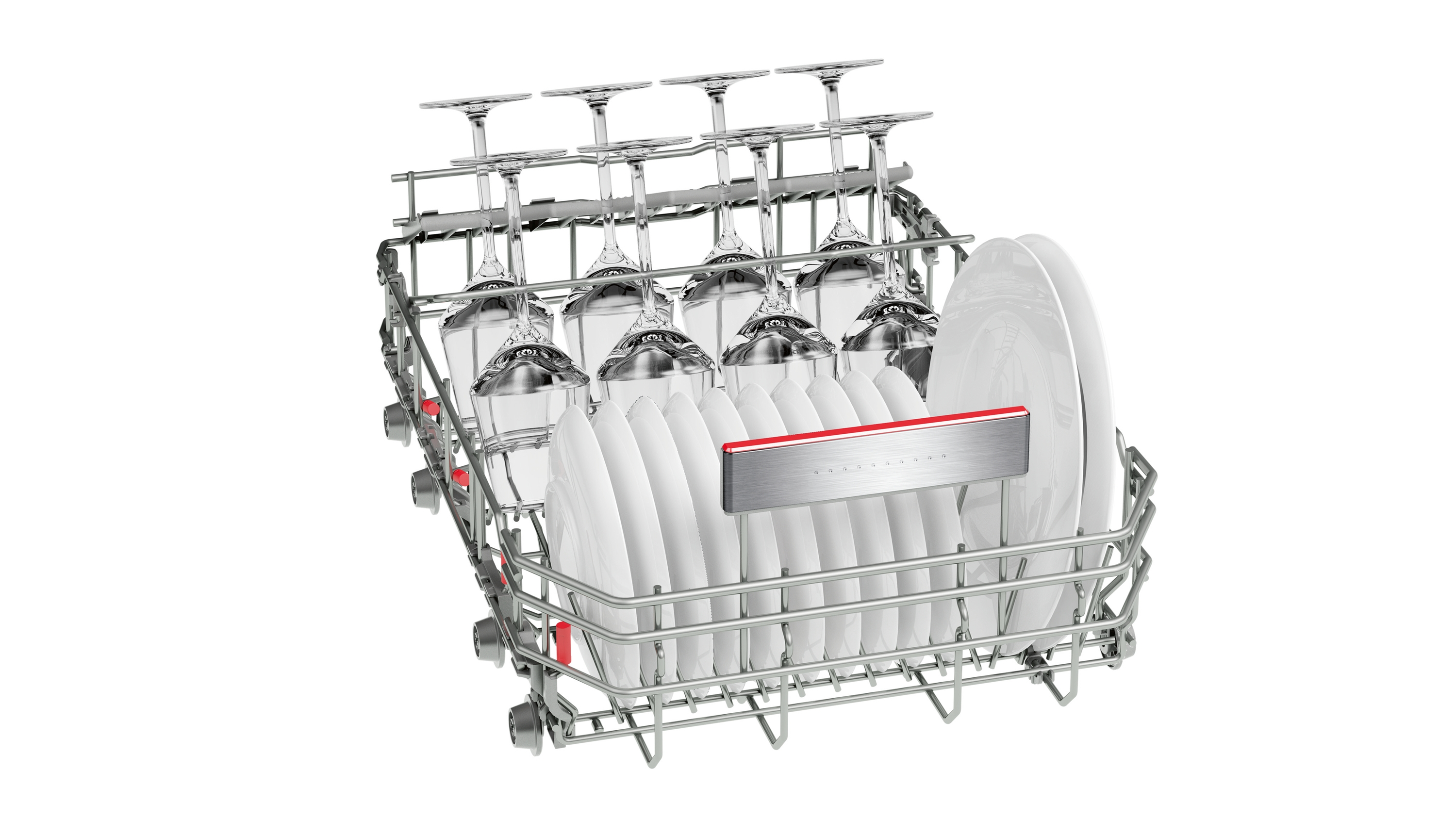 Lavavajillas - Bosch SPS66TI00E, 2400 W, 50; 60 Hz, A++, Acero inoxidable cromo pintado