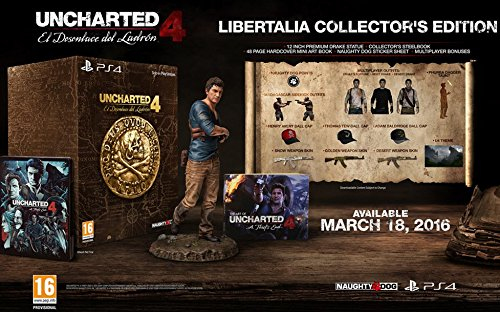 PS4 UNCHARTED 4 (ED. COL. LIBERTALIA)