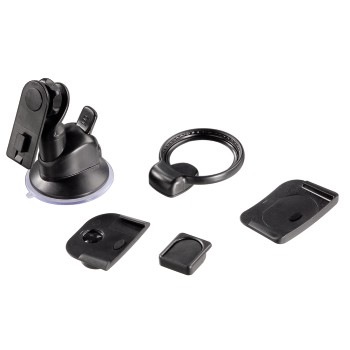 HAMA Suction Mount, Navihalterung, passend für Navigationssystem, 9 Zoll, Schwarz