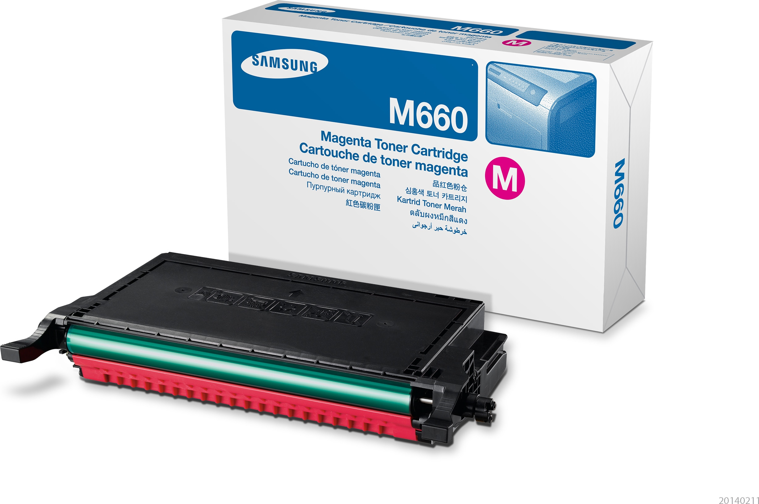 Tóner - HP, CLP-M660A, Magenta