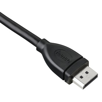 HAMA DisplayPort Kabel, Schwarz