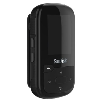 SANDISK Clip Sport Plus Mp3-Player (16 GB, Schwarz)