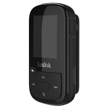 SANDISK Clip Sport Plus Mp3-Player (16 GB, Schwarz)