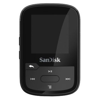 SANDISK Clip Sport Plus Mp3-Player (16 GB, Schwarz)
