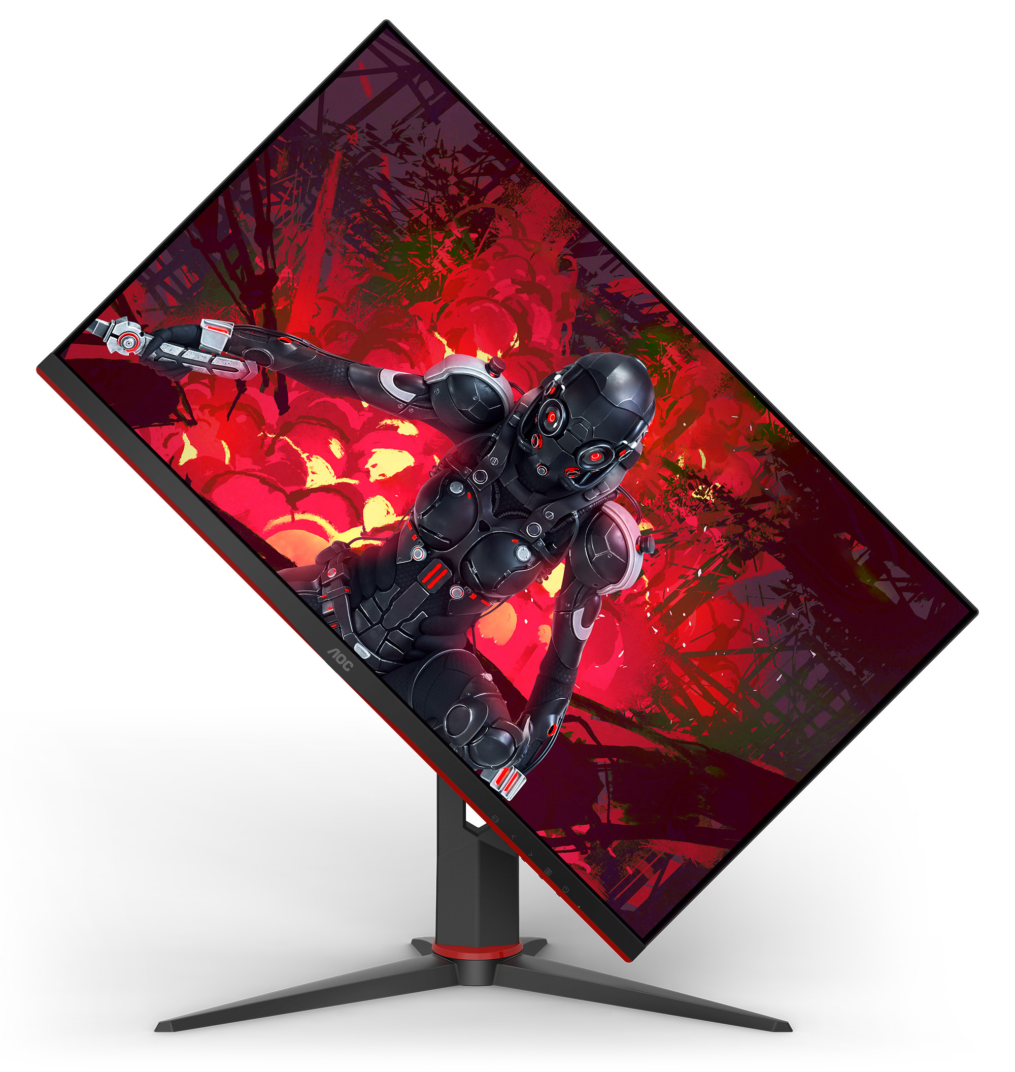 Monitor gaming - AOC 27G2U/BK, 27" Full HD IPS, 1ms, 144 Hz, AMD FreeSync, Negro