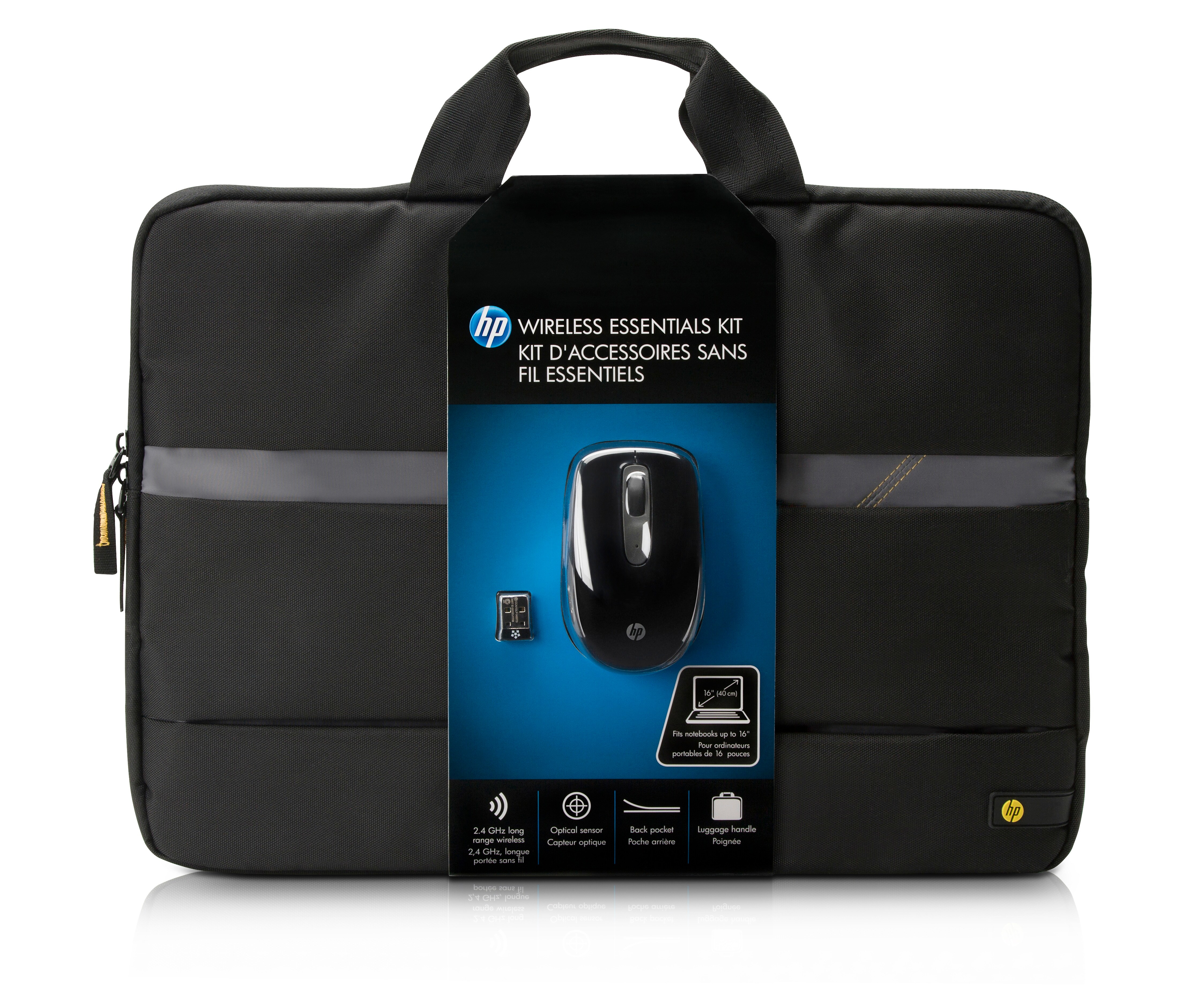 HP Wireless Essentials Kit - Paquete de accesorios para portátil