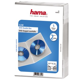 DVD 083892 Slim HAMA Transparent