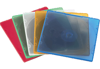 HAMA CD-Slim-Box, PP, 20er-Pack, farbig