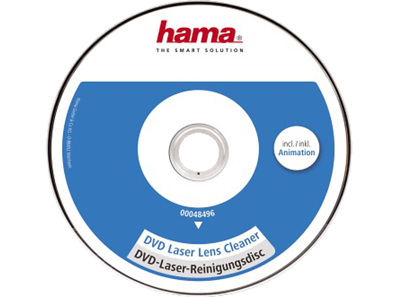 Laserreinigungsdisc Mehrfarbig - HAMA DVD