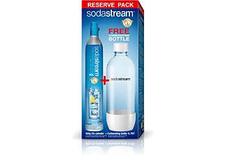 SODASTREAM Kolsyrepatron + PET-flaska 1 L
