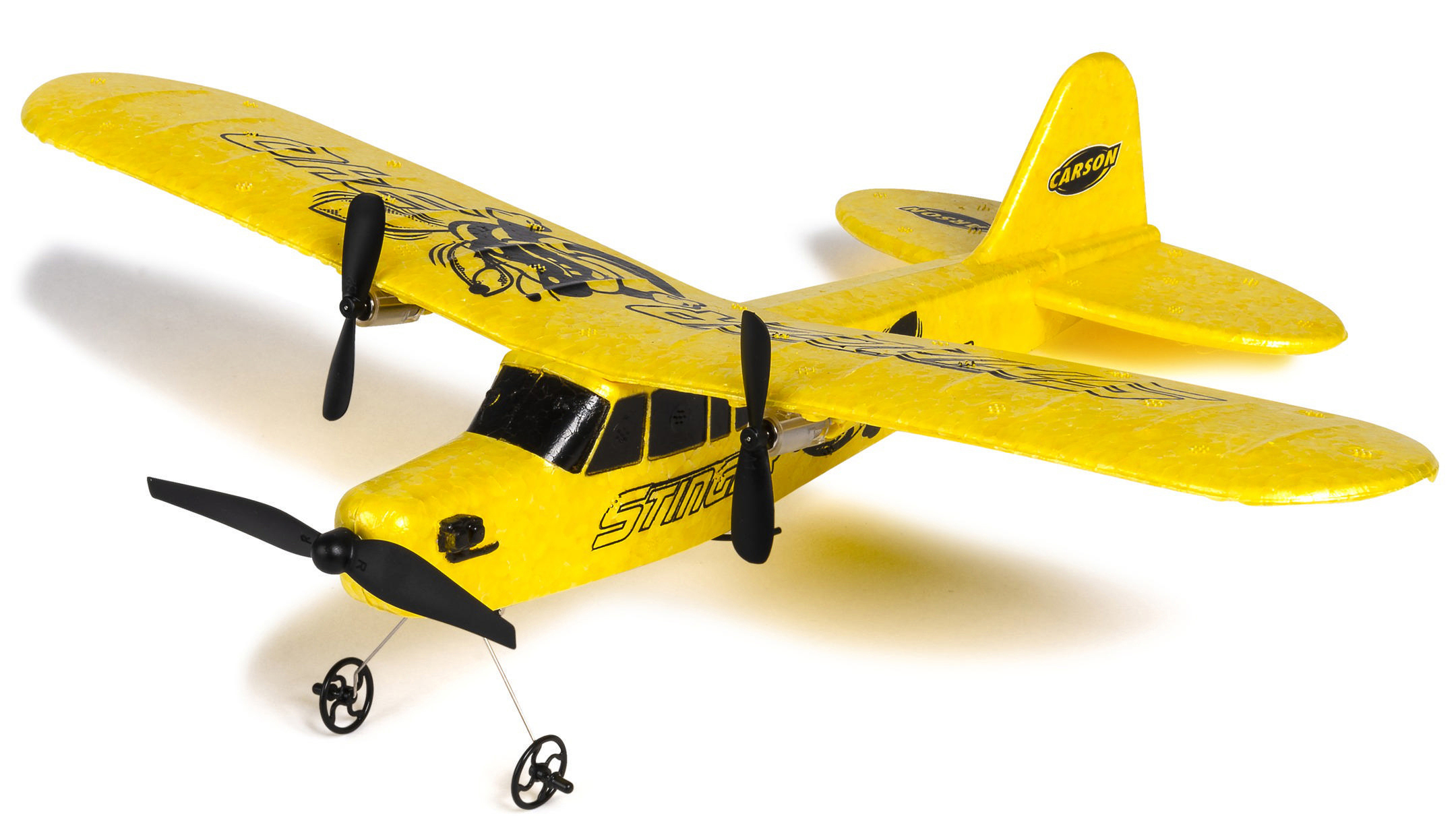 CARSON Stinger 340 2.4G 100% RTF Spielzeugmodellflugzeug, Gelb