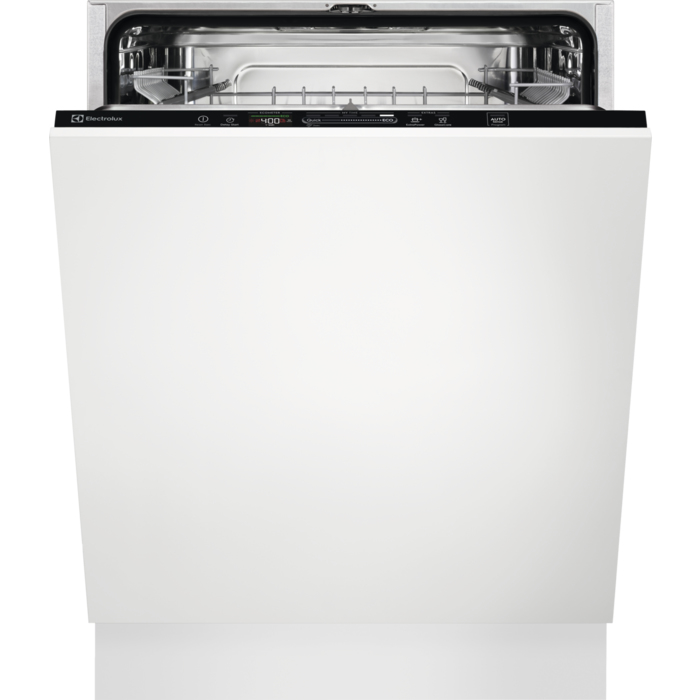 Lavavajillas - Electrolux EEQ47200L, 9.9 l, 13 Servicios, Integrable, 8 Programas, 60 cm, Blanco