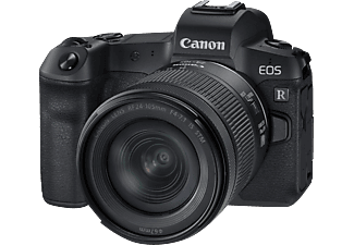 CANON EOS R Kit Systemkamera  mit Objektiv 24-105 mm , 8,01 cm Display Touchscreen, WLAN