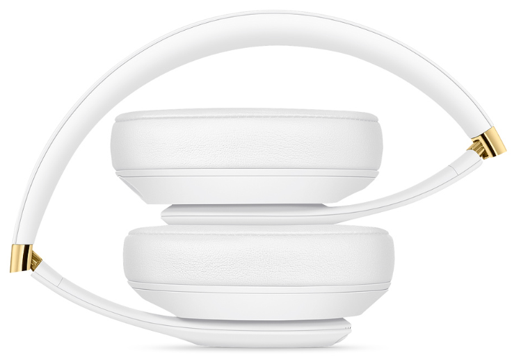 BEATS BY DR DRE Bluetooth Kopfhörer Studio3 Wireless mit Adaptive Noise-Cancelling (Pure ANC), weiß
