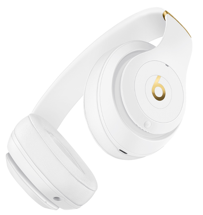 BEATS BY DR DRE Bluetooth Kopfhörer Studio3 Wireless mit Adaptive Noise-Cancelling (Pure ANC), weiß