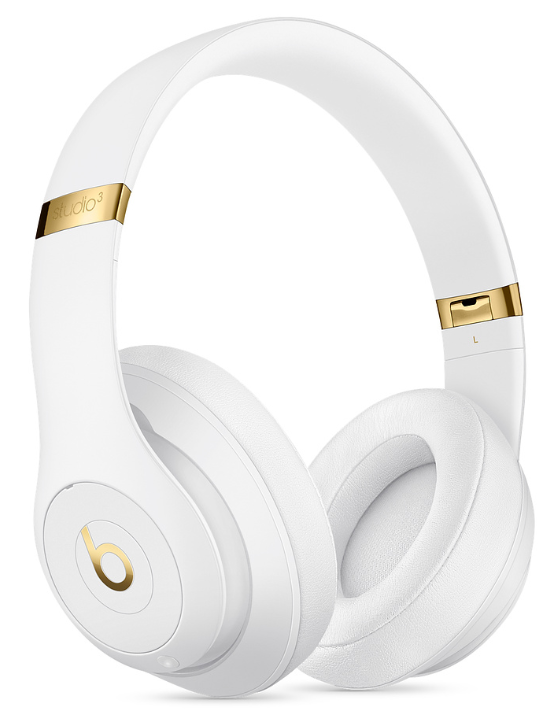 BEATS BY DR DRE Bluetooth Kopfhörer Studio3 Wireless mit Adaptive Noise-Cancelling (Pure ANC), weiß