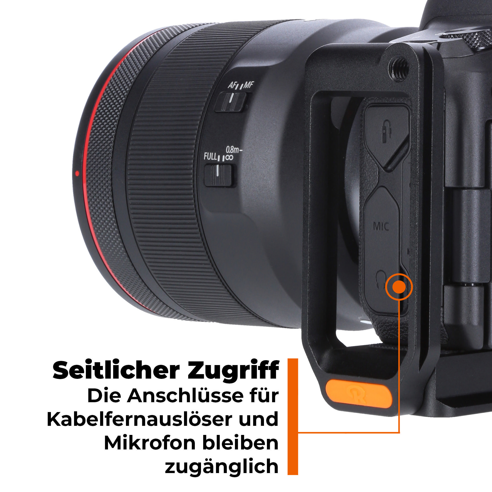 ROLLEI Universelle, L-Schiene, Schwarz