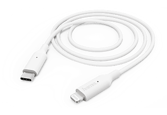 HAMA Adatkábel Lightning - USB Type-C 1m, fehér (183295)