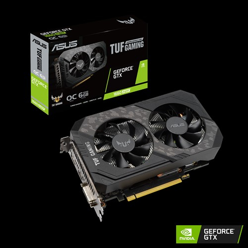 ASUS Grafikkarte TUF Gaming GeForce GTX 1660 SUPER 6GB (90YV0DT3-M0NA00)
