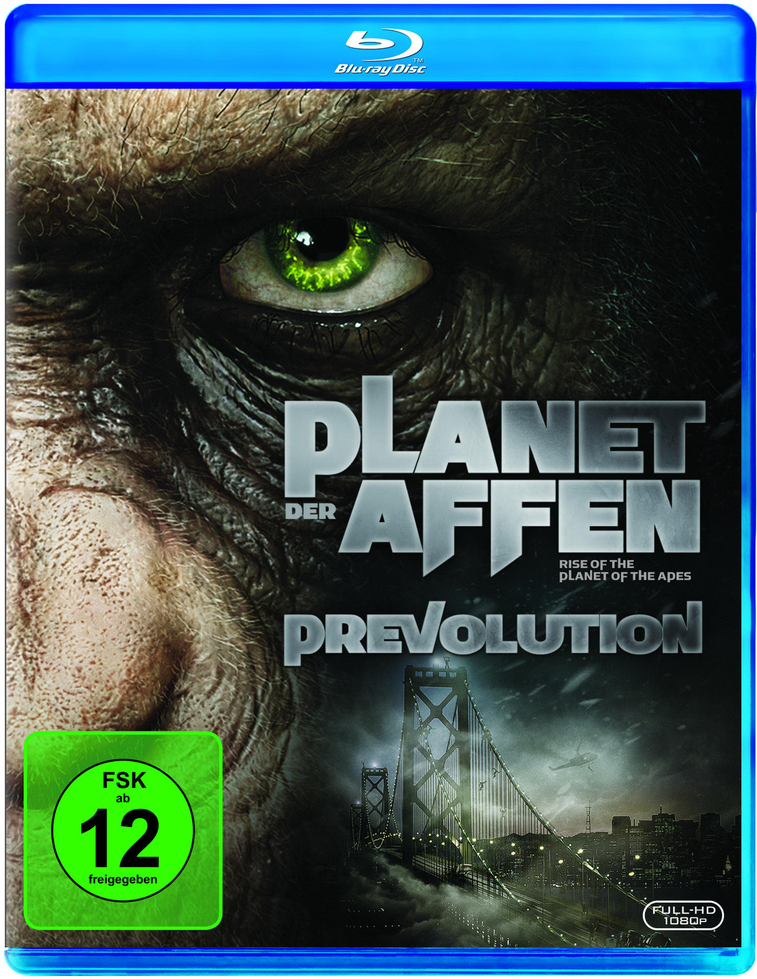 der Planet Prevolution Affen Blu-ray -