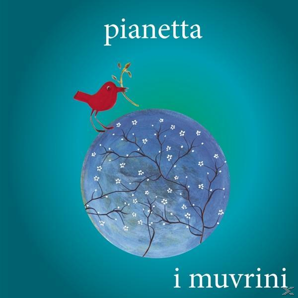 Albumcover mit einem roten Vogel, der einen Zweig über einem blauen Globus mit weißen Ästen hält und Text.