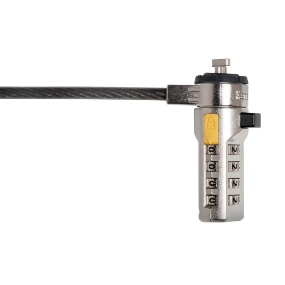 Kensington Pack de 25 candados de combinación seriados para portátil: plateado cable antirrobo