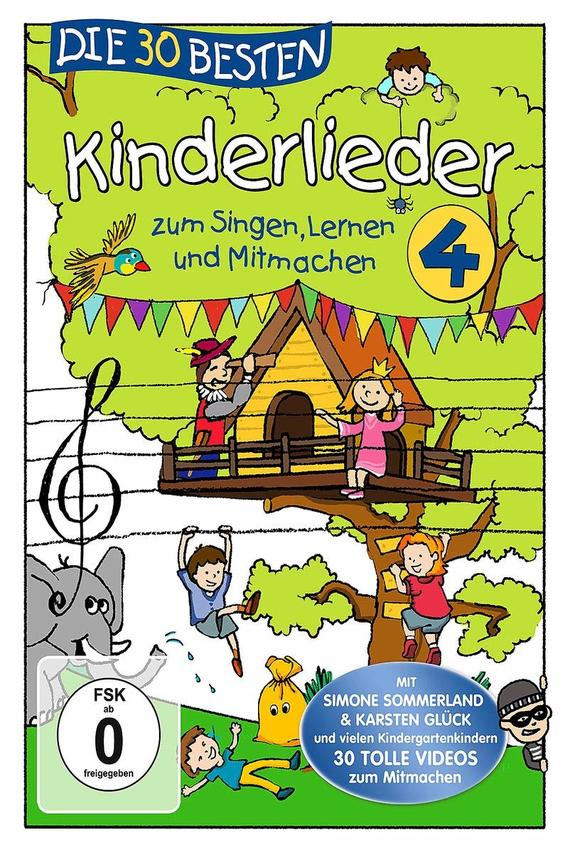 Die 30 Besten Kinderlieder 4 DVD