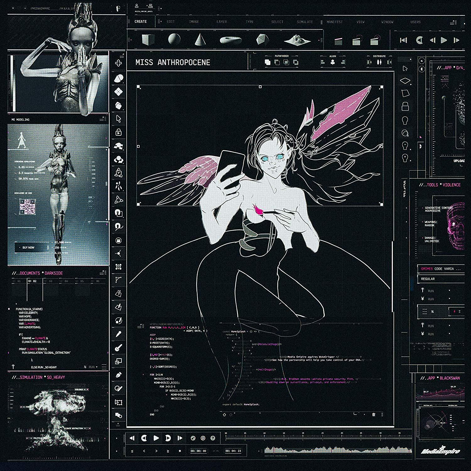 Grimes - MISS ANTHROPOCENE  - (Vinyl)