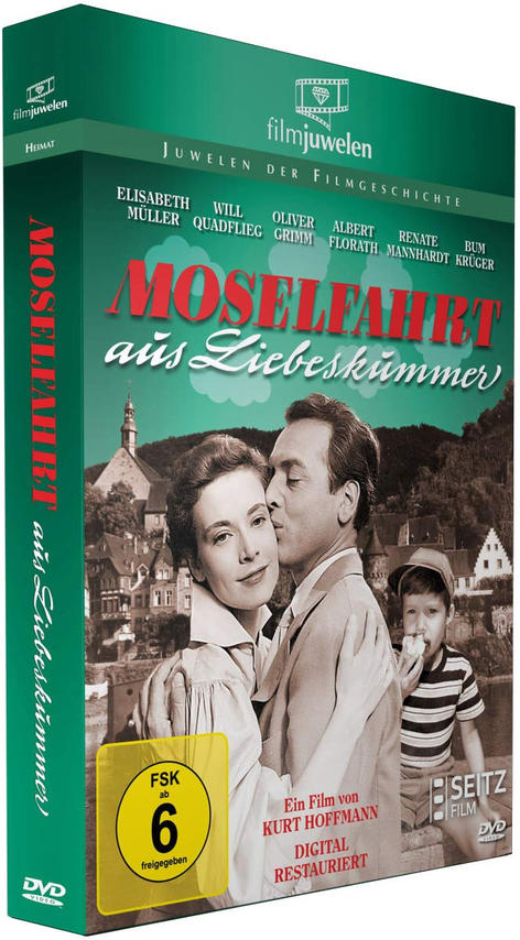 DVD-Box-Set: 'Moselfahrt aus Liebeskummer', mit Schauspielern auf dem Cover.