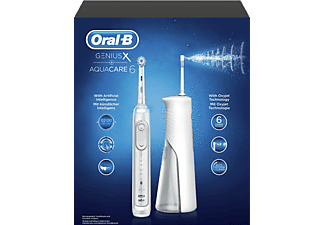ORAL-B Mundpflege-Center Aqua Care 6 Pro-Expert Munddusche & Elektrische Zahnbürste