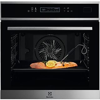 REACONDICIONADO B: Horno - Electrolux EOB8S31X, 70 l, 3500 W, Integrable, Limpieza por agua, Inox