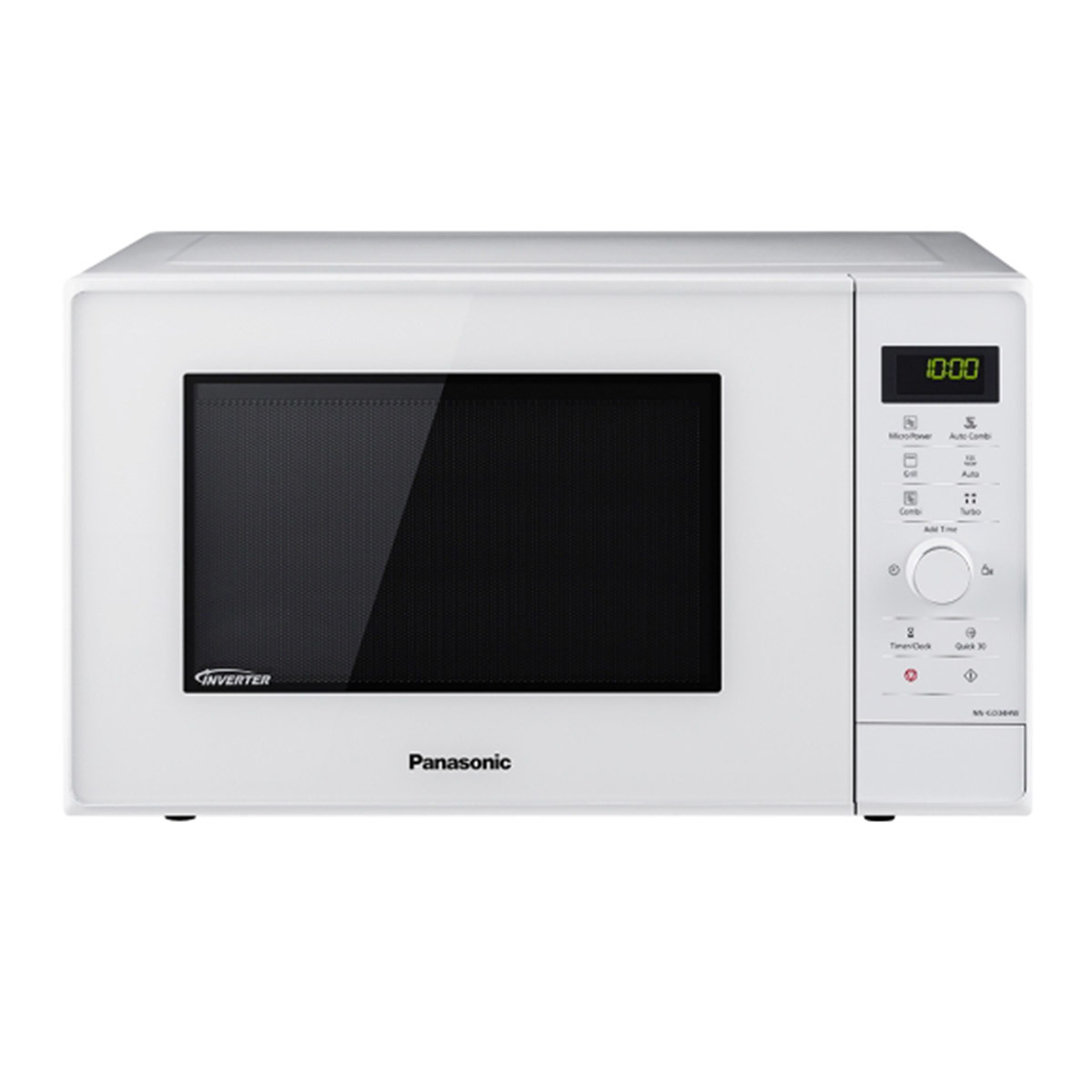 Microondas - Panasonic NN-GD34HWSUG, Con Grill, 1000 W, 23 l, Libre Instalación, Blanco