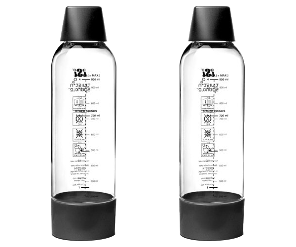 ISI 100630 Tartalék flakon Twist'n Sparkle szódakészítő géphez 2 db