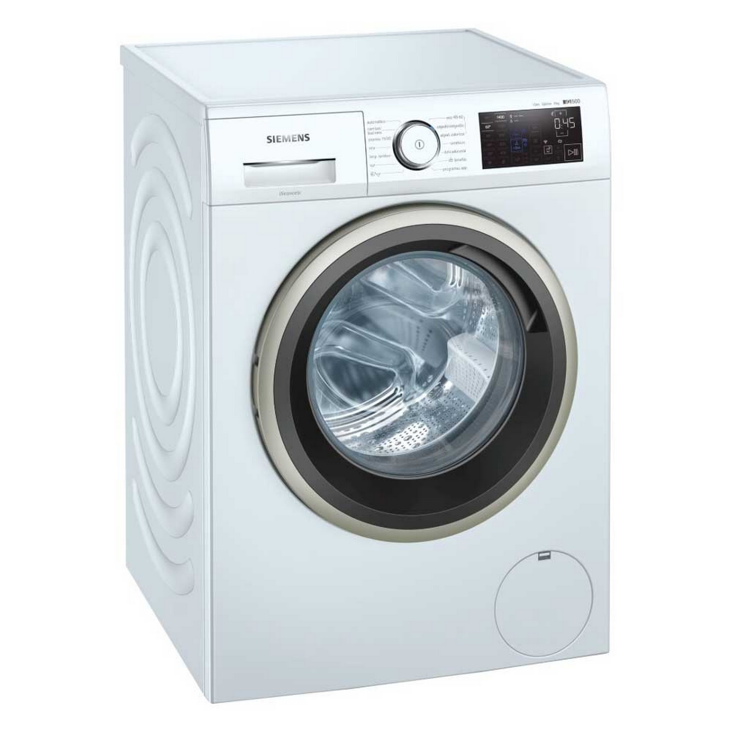 Lavadora carga frontal - Siemens WM14UPH1ES i-Dos, 9 kg, 1400 rpm, Home Connect, i-DOS, Blanco