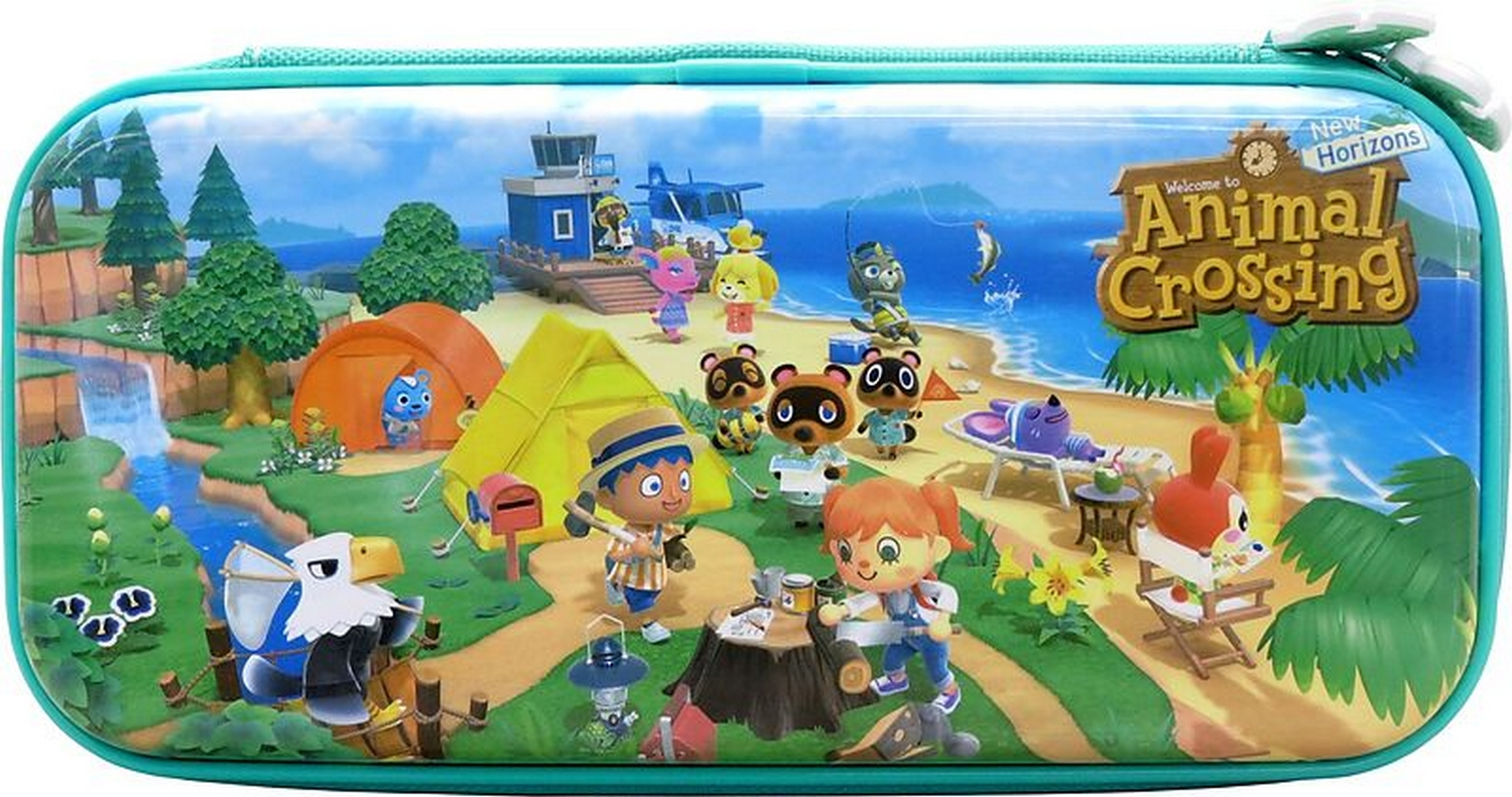 Funda - Hori NS2-025U, Para Nintendo Switch y Nintendo Switch Lite, Animal Crossing: New Horizons, Rígida