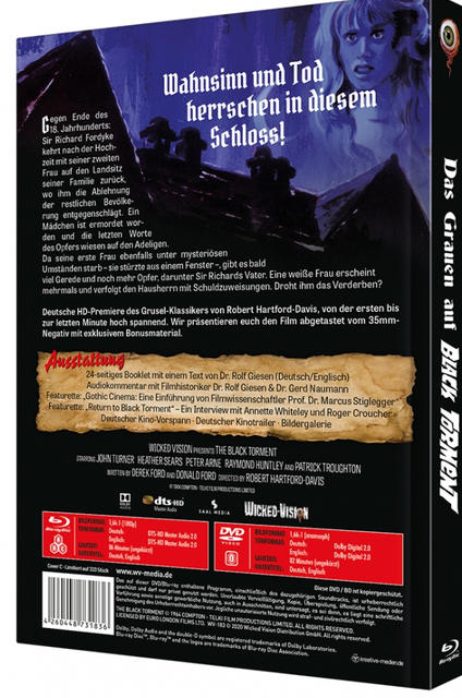 Das Grauen auf Black Torment Blu-ray + DVD