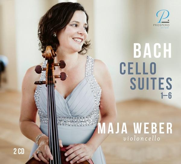 Maja Weber (cello) - Cello-Suiten BWV 1007-1012  - (CD)